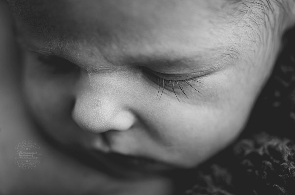 Neugeborenenfotografie- Einzigartige Details