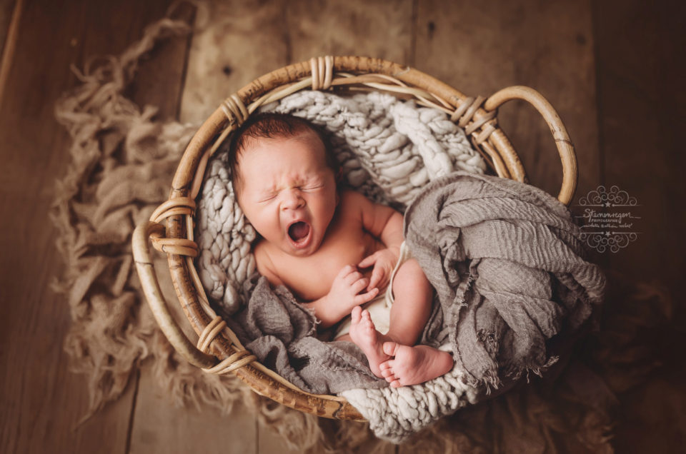 Neugeborenenshooting mit vielen Emotionen