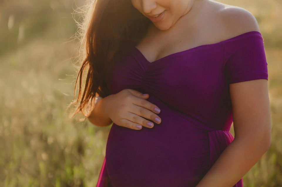 Schwangerschaftsfotografie- Eins mit dem kleinen Wunder!