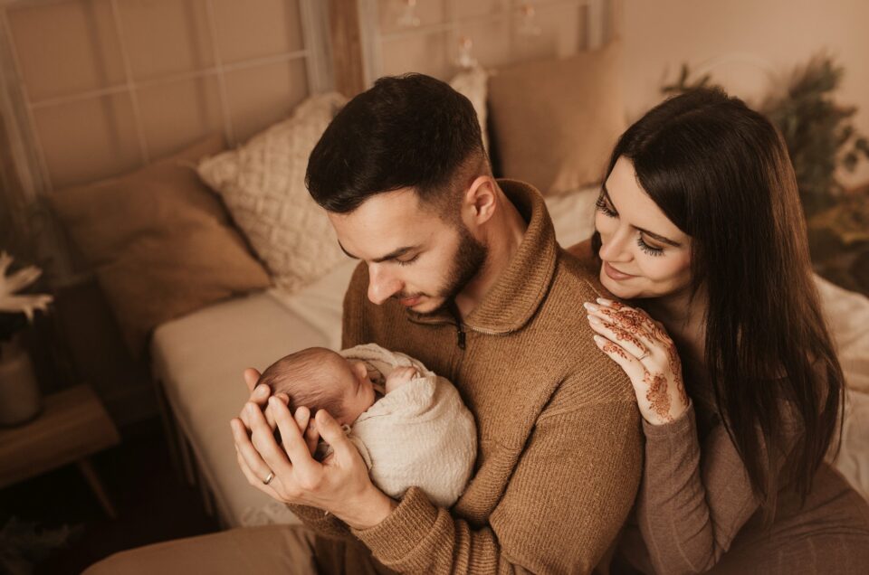 Familienfotos mit Baby bei Bruchsal
